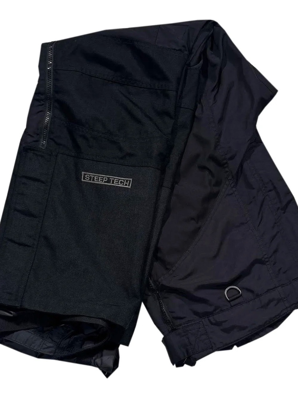 Vintage The North Face Steep Tech Black / Grey Pants (Size L)